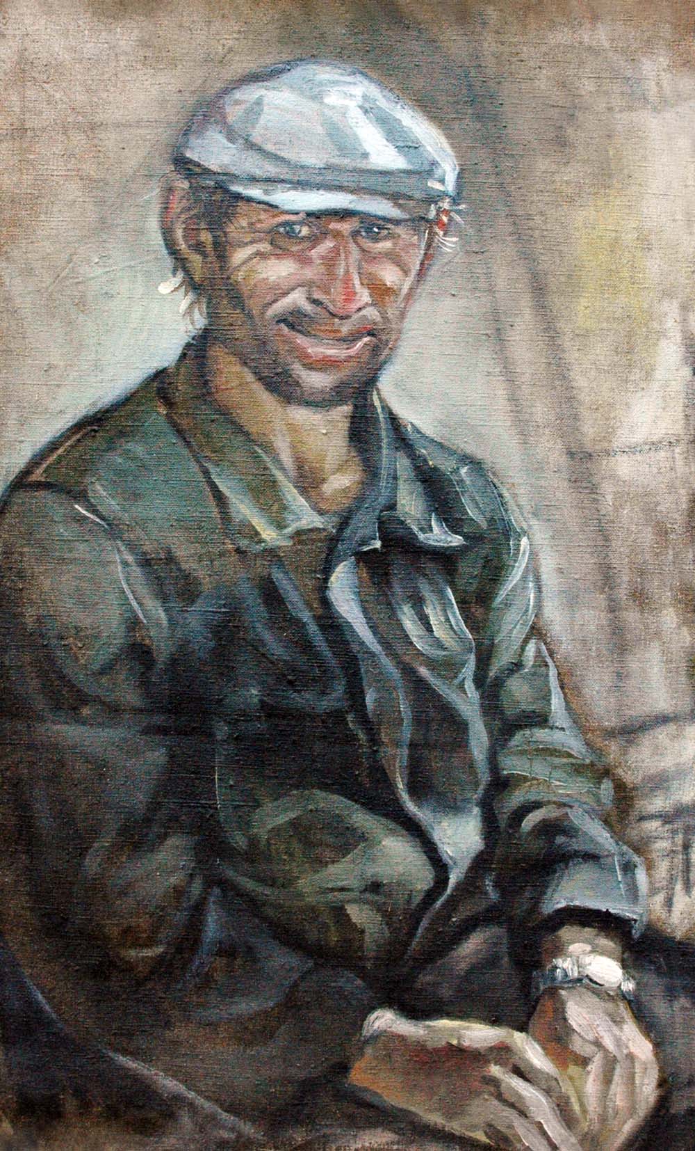 «Серьога». 2005. Полотно, олія